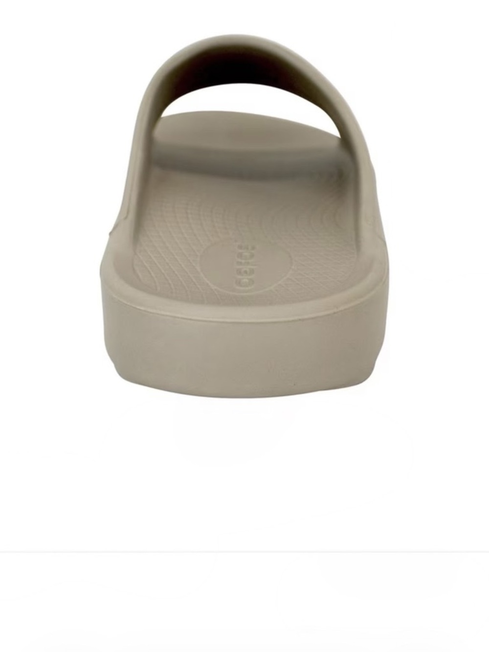 OOFOS Women's Recovery Slide Sandals in Taupe - Picture 3 of 10